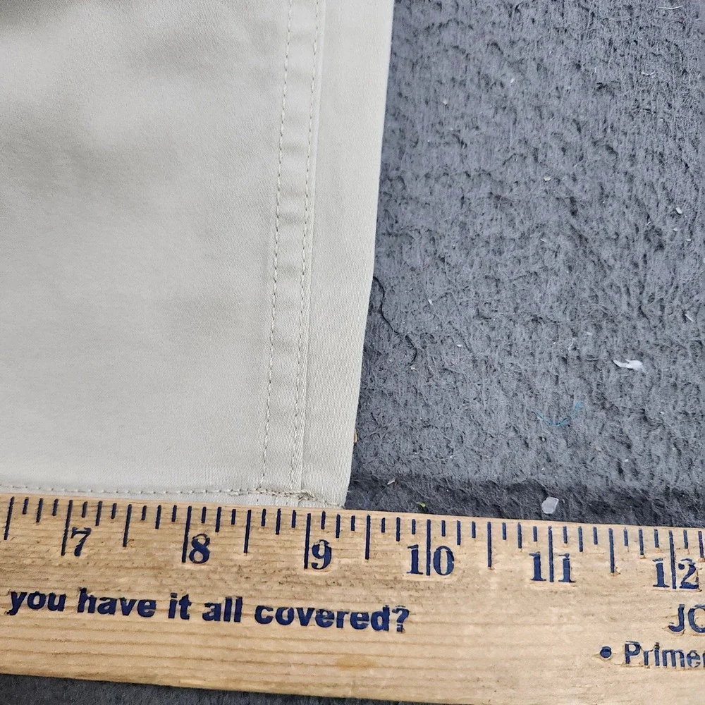 Polo Ralph Lauren Mens Tan Khaki Straight Leg 5-Pocket Twill Trousers 42x35